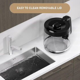 Shonshon dishwasher-safe coffee carafe for quick cleanup