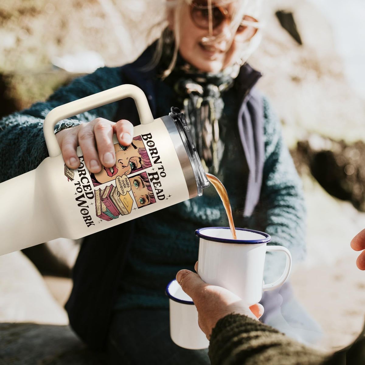 Shqiueos proof lid tumbler, spill-resistant design for everyday use.