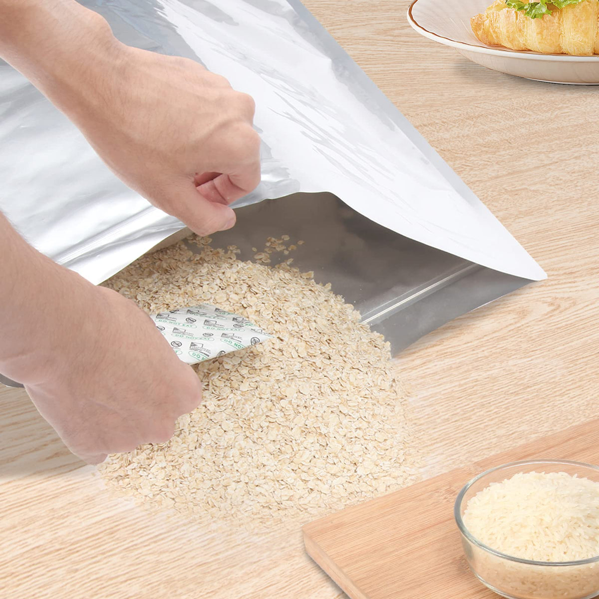 SHXWELL heat-sealable bags provide airtight long-term sealing.