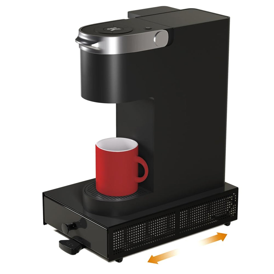 SICHEER k cup organization drawer keeps 24 pods organized for quick brewing.