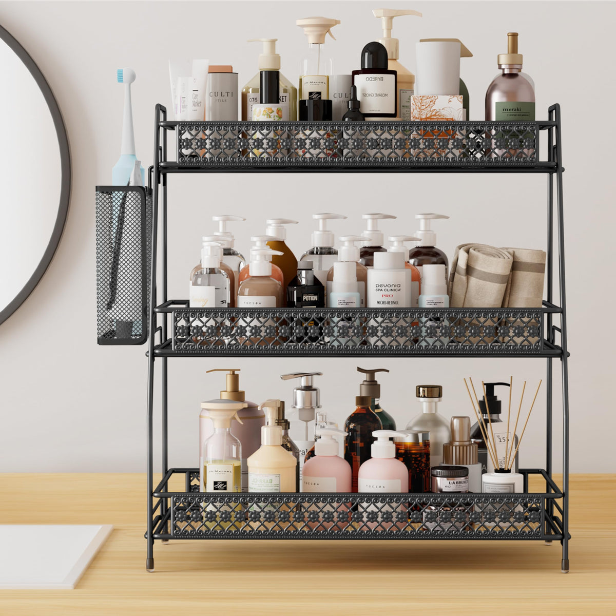 SILUB Vintage keeps favorite items within arm's reach on counters.