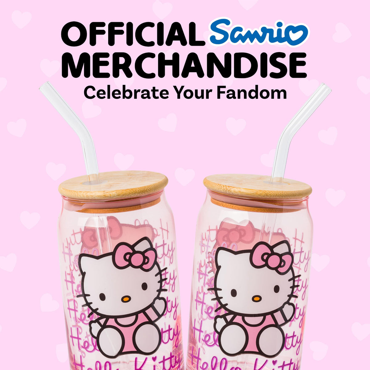 Silver Buffalo Hello Kitty 16oz tumbler ideal for daily beverages
