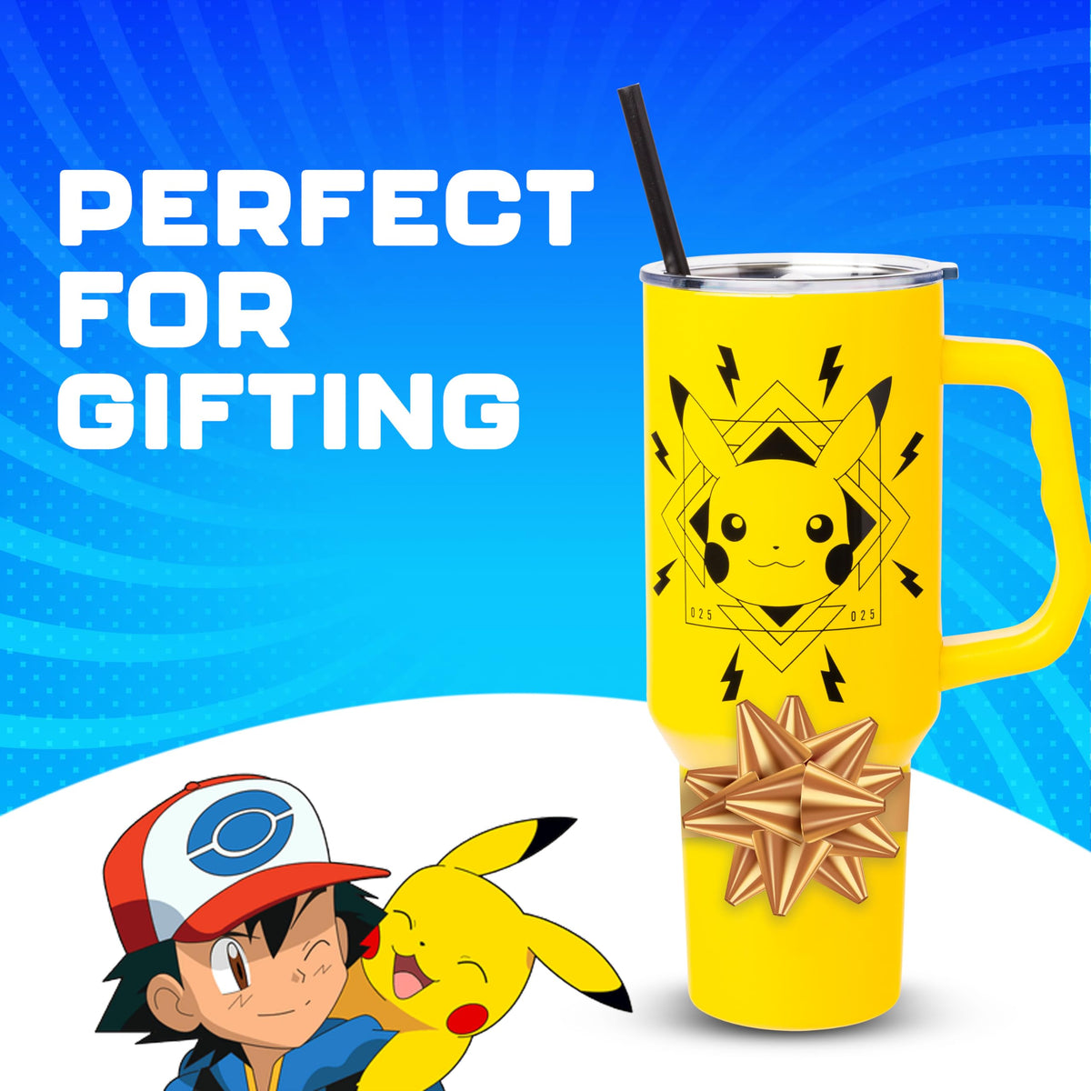 Official Pokémon merchandise by Silver Buffalo featuring Pikachu—the perfect gift idea.