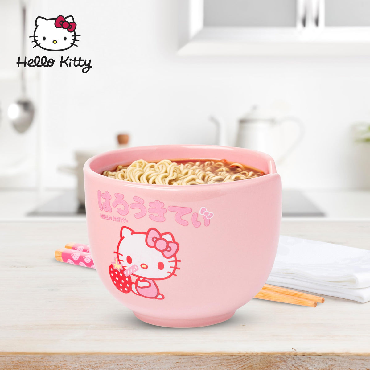 Silver Buffalo ramen bowl 20oz, dishwasher-safe and microwavable.