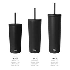 Simple Modern Classic tumbler in stainless-steel construction delivers durability for daily use.