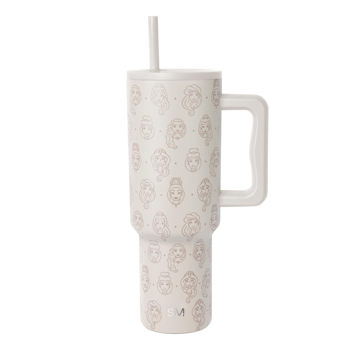Simple Modern Disney 40oz tumbler with handle and straw lid for easy on-the-go hydration.