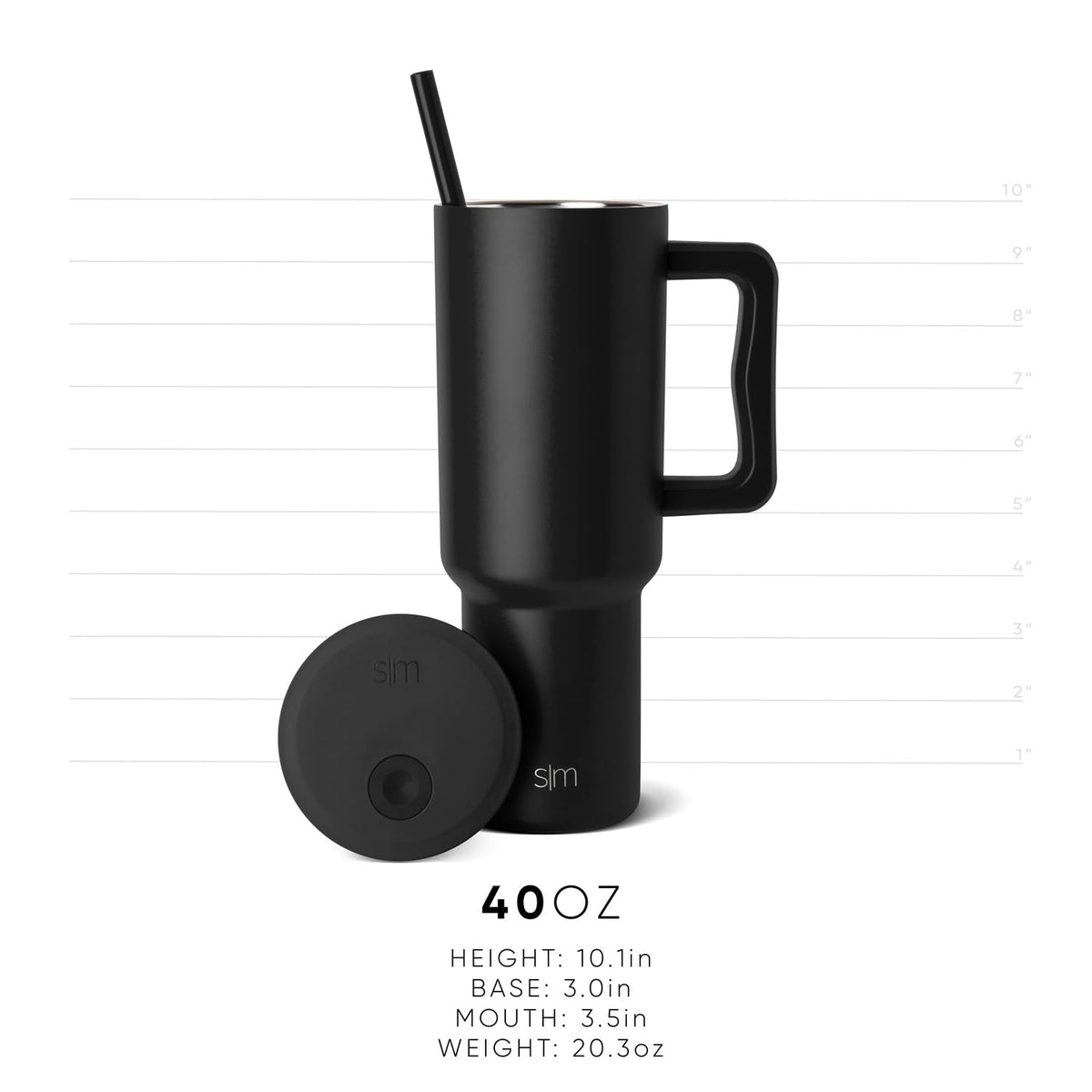 Simple Modern Disney Tropical Stitch pattern tumbler adds stylish daily hydration