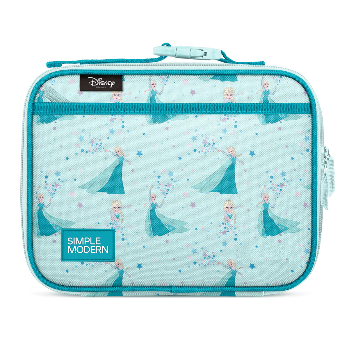 Simple Modern Hadley lunch bag exterior pocket for quick snacks.
