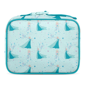 Hadley lunch bag interior pocket keeps utensils organized for meals.