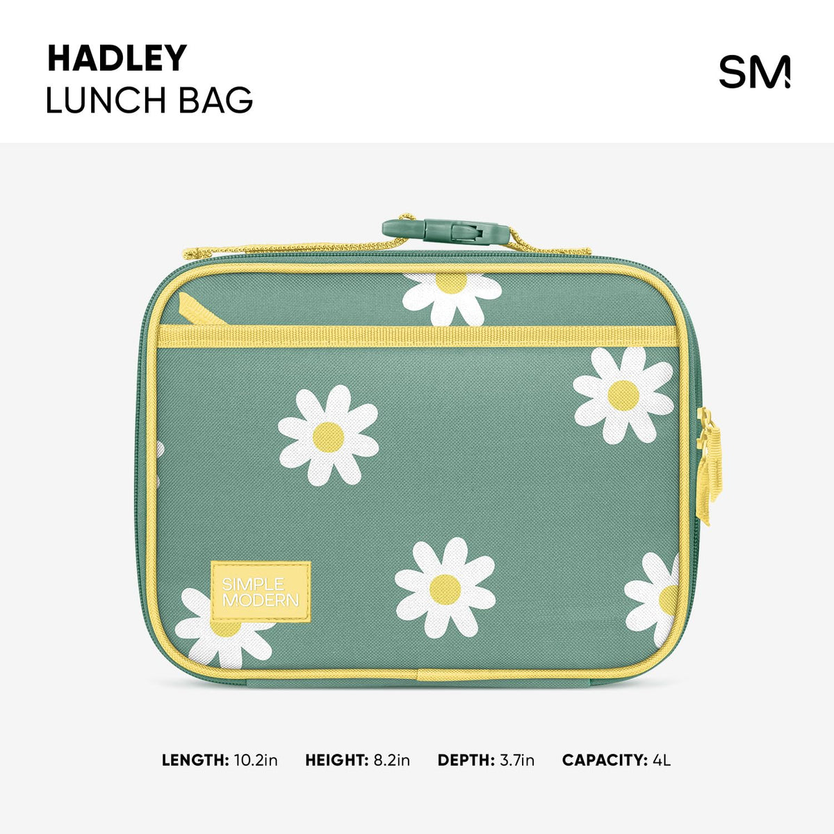Simple Modern Hadley triple insulated lining helps keep foods fresh.