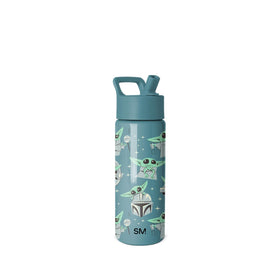 Simple Modern Grogu Summit bottle with Star Wars design, insulated for all-day hydration.