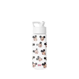 Simple Modern Mickey Summit bottle front view, durable 18oz stainless steel for school.