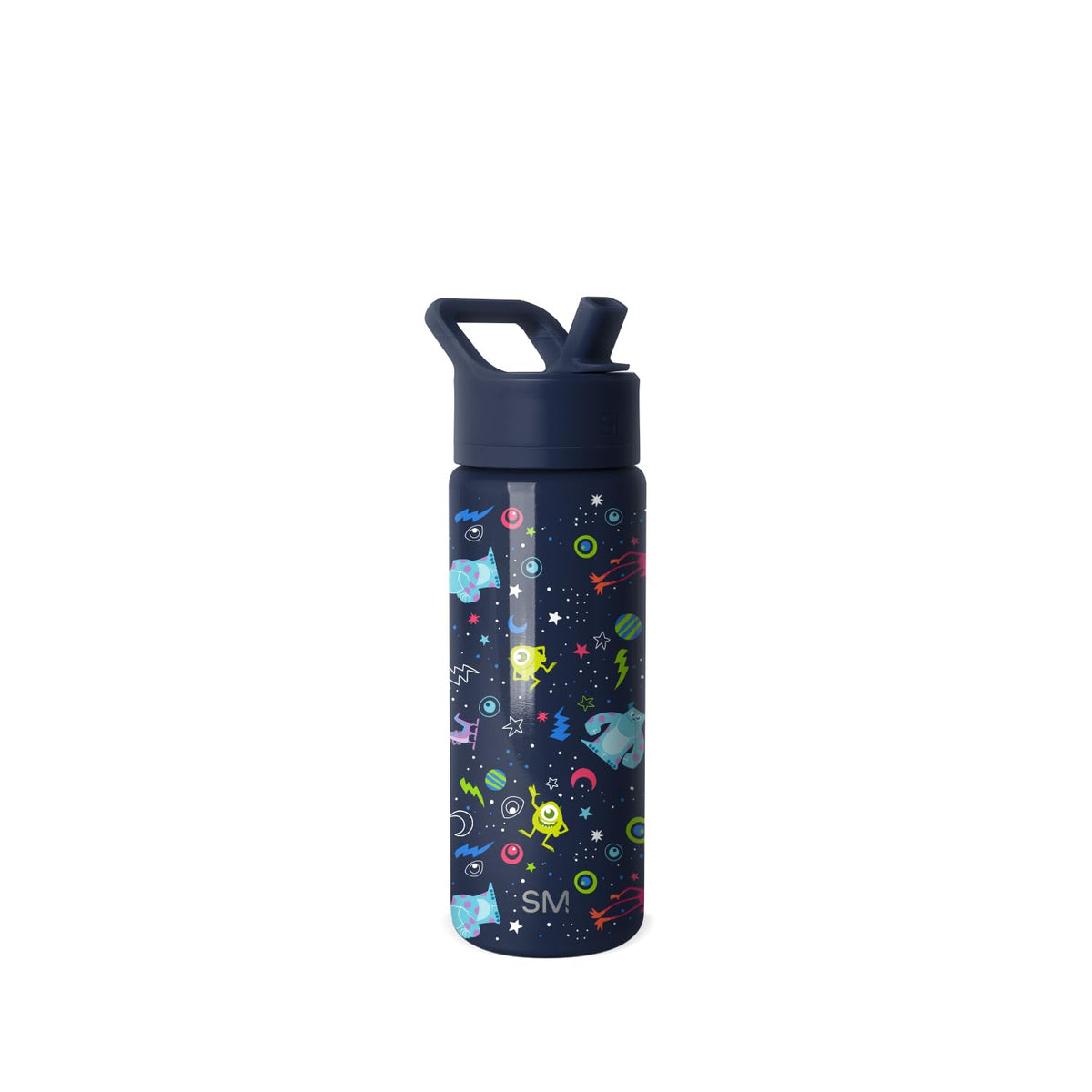 Simple Modern Kids Summit bottle with straw lid shown in action, keeping kids hydrated.