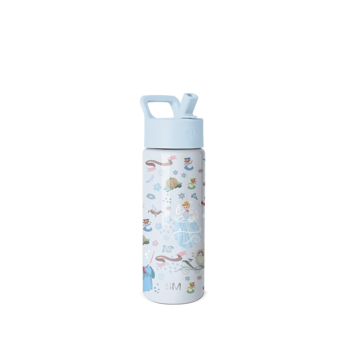 Simple Modern Kids Summit bottle with straw lid stays leak-proof during adventures.