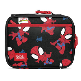 Simple Modern Marvel lunch bag exterior Hadley design for school days