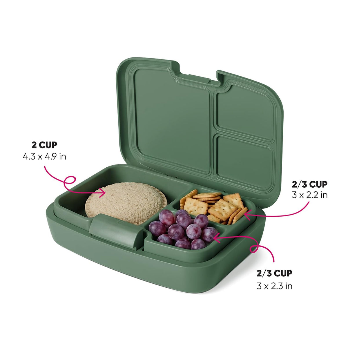 Durable BPA-free plastic construction of Simple Modern Marvel Porter Bento.