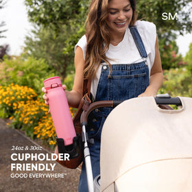 Mesa Loop bottle contoured straw for smooth sipping and steady flow