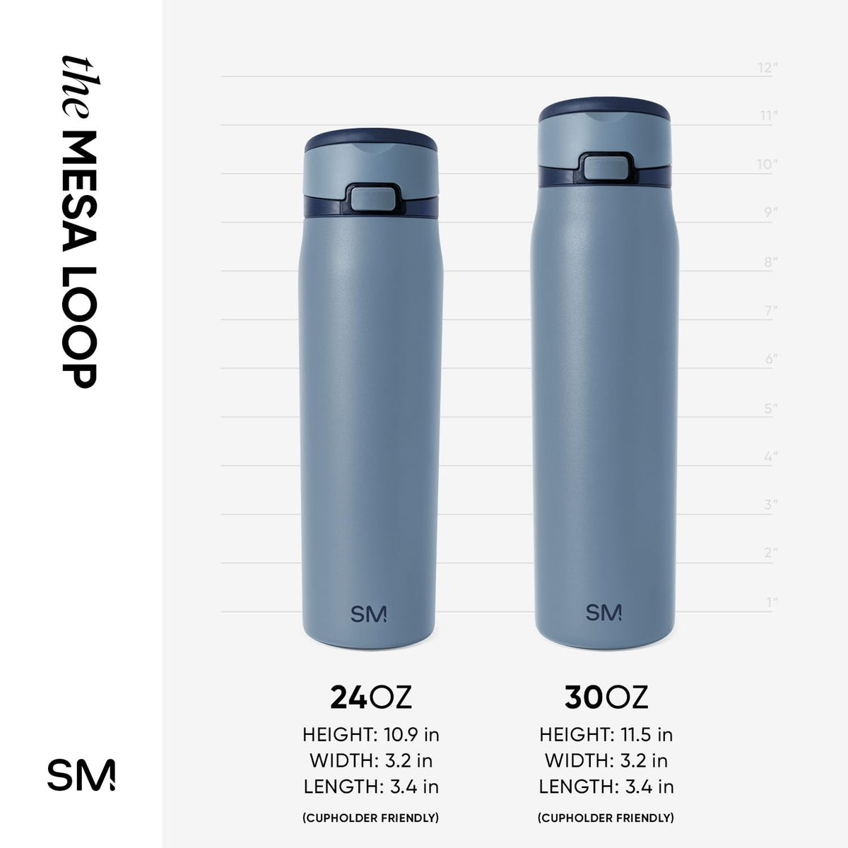 Simple Modern Mesa Loop bottle doubles as a durable, insulated travel companion