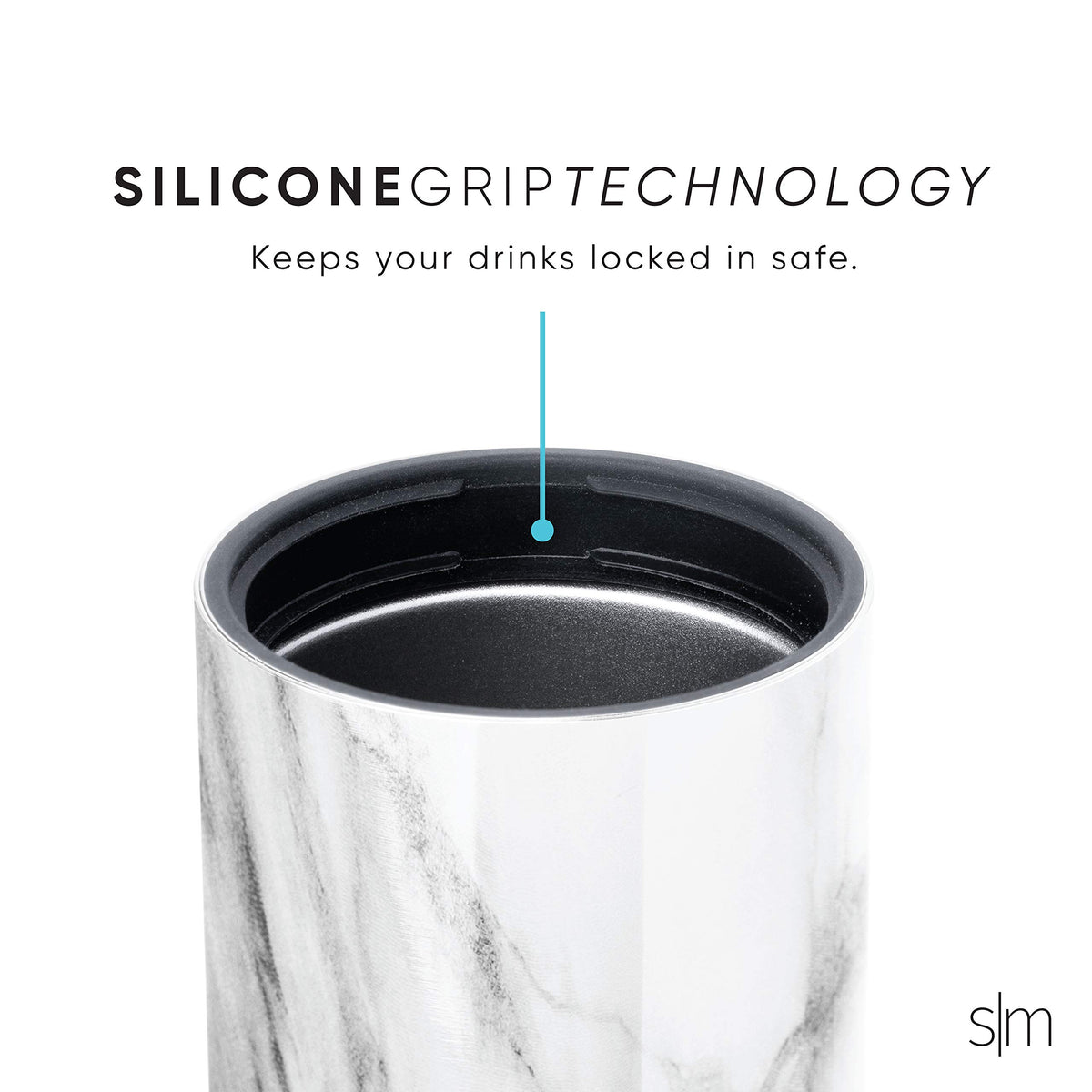 Simple Modern Ranger can cooler 12oz slim can inserted keeps beverages chilled while on the go