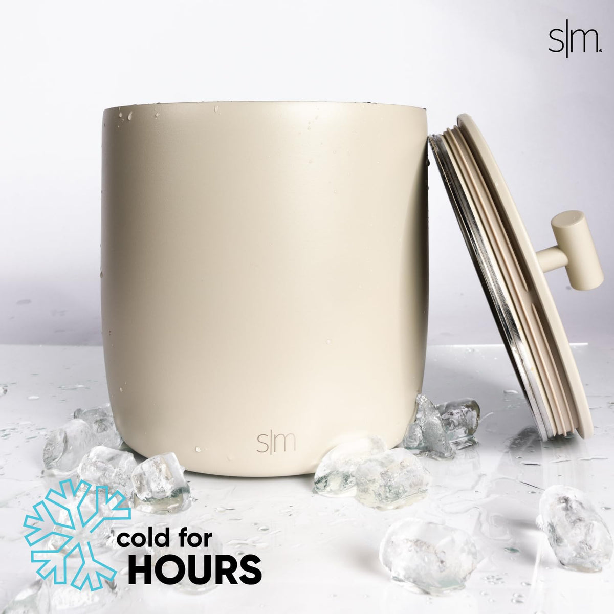 Simple Modern Rocks no-sweat design minimizes moisture on counters.