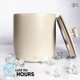 Simple Modern Rocks no-sweat design minimizes moisture on counters.