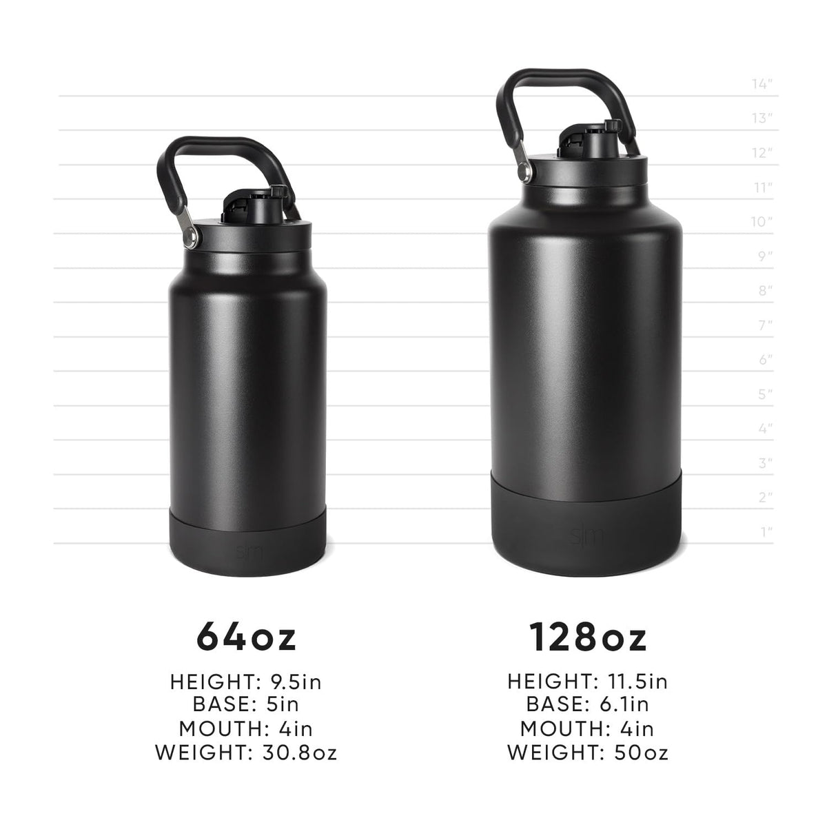 Simple Modern Trek Pivot durable 18-8 stainless steel for rugged use.
