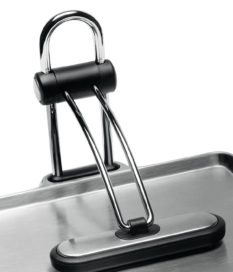 simplehuman Quick Grip Napkin Holder stack highlights holding about 75 napkins for convenient table service
