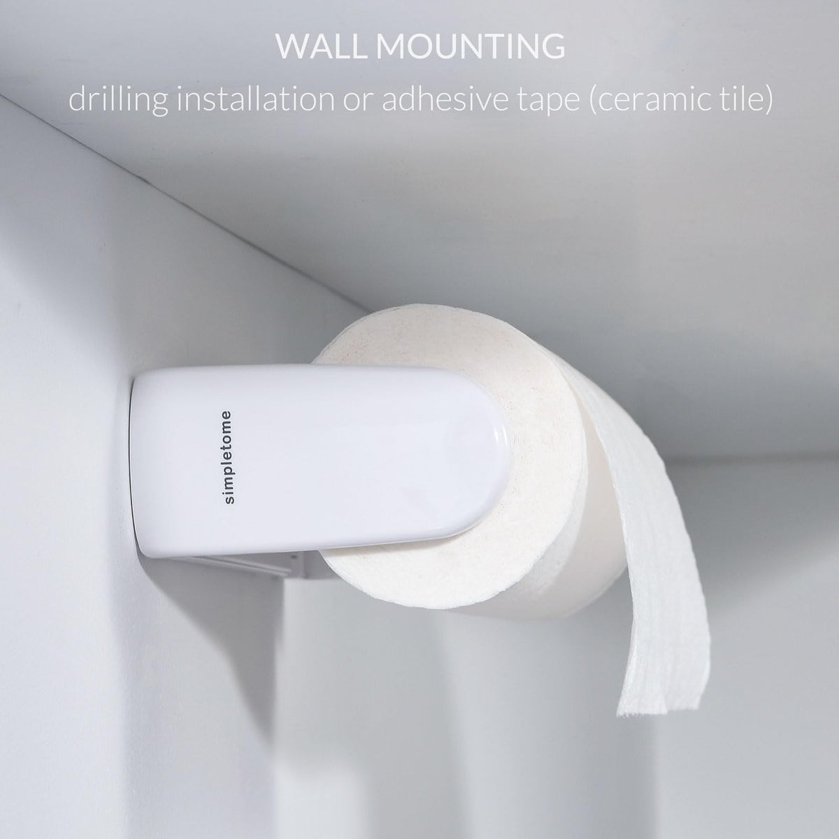 Under-cabinet mounting option for space-saving kitchen organization with Simpletome.