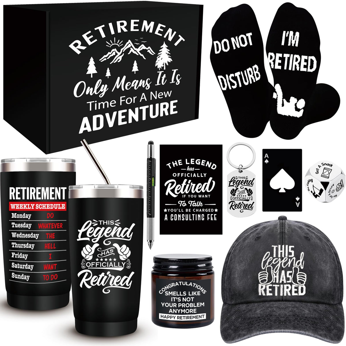 SIXVALA 20oz insulated tumbler shown with beverages, ideal for on-the-go retirement moments