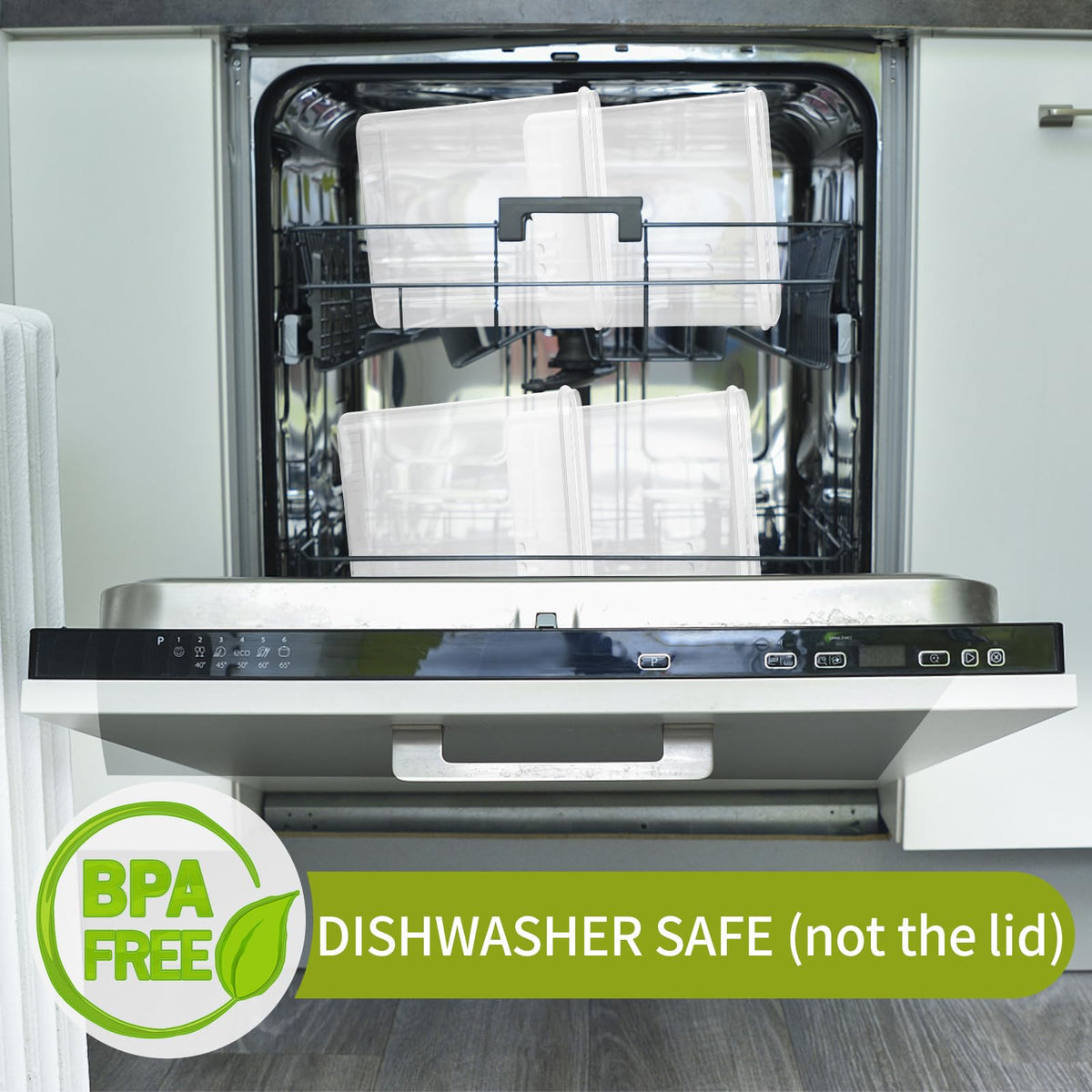 Skroam containers are dishwasher-safe for easy cleaning (lids are not).