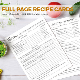 SKYDUE tab dividers help categorize recipes quickly