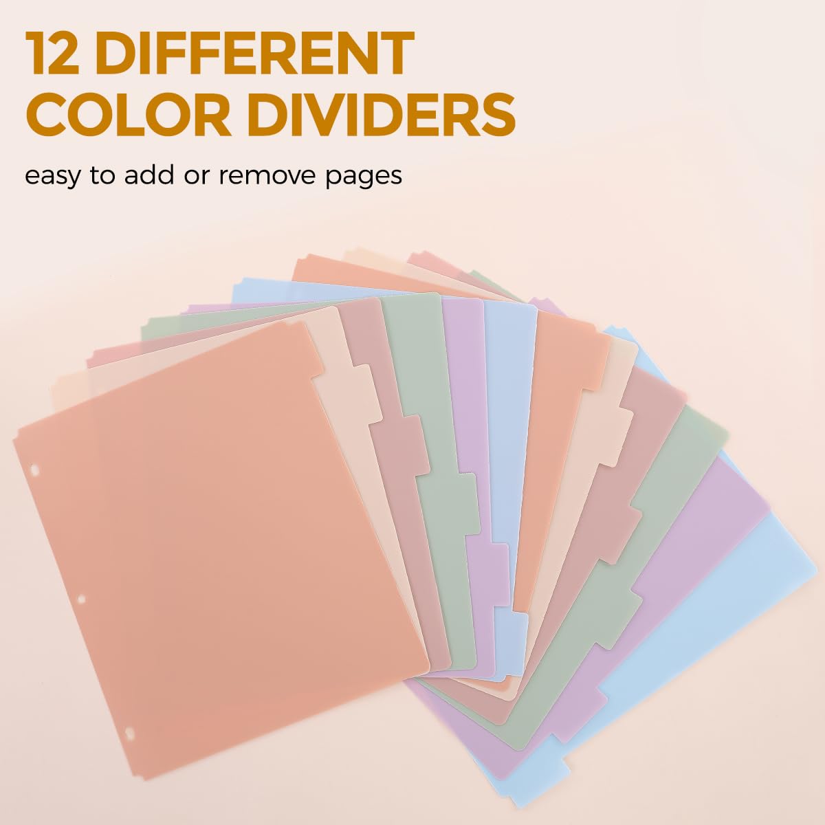 SKYDUE 60 plastic sleeves and blank recipe cards for ideas and notes