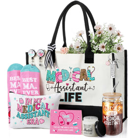 Skylety nurse gift tote bag: durable canvas for daily hospital use.