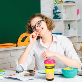 Skylety back-to-school design cup suits party favors and drinks