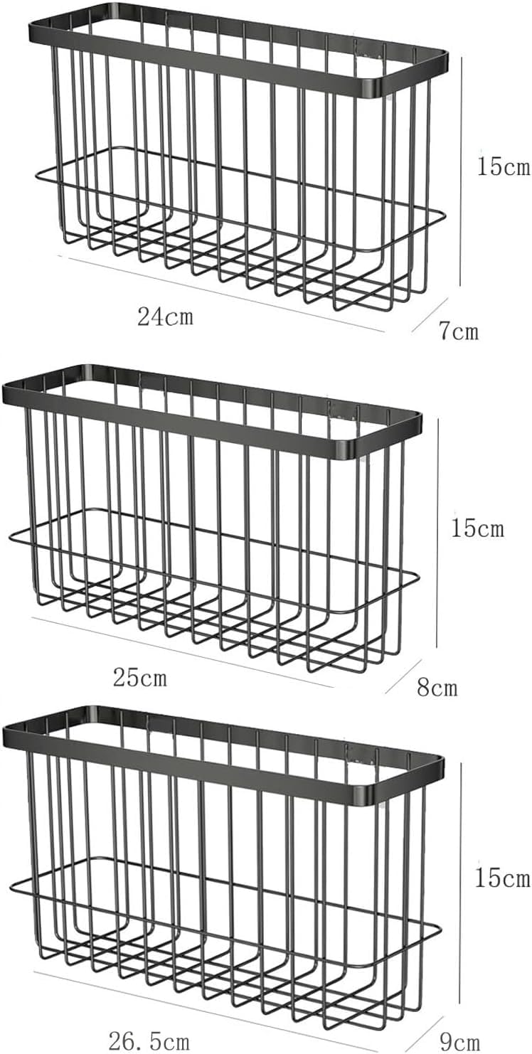 SleekStore durable metal design provides sturdy door mounting.
