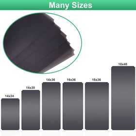 Slendor 14x36 liner suits standard tier shelving with moisture resistance.