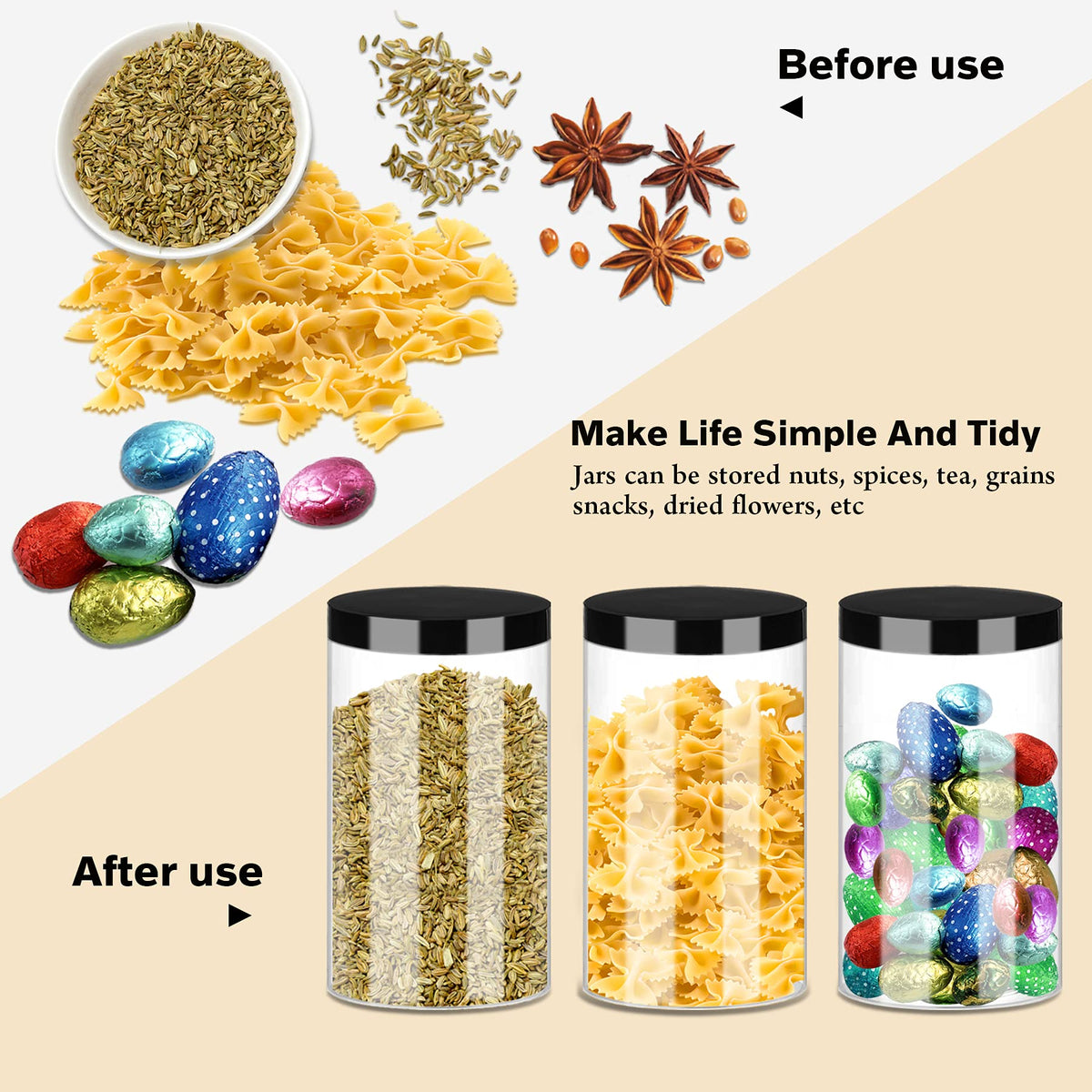 SLifeJars storage for crafts and hardware organization in workshop.