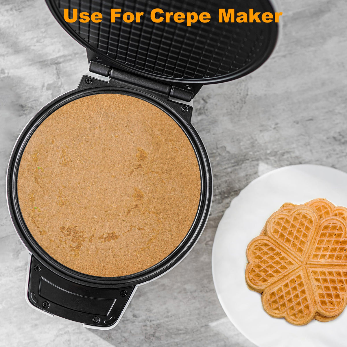 SMARTAKE 8-inch sheets fit standard baking trays.