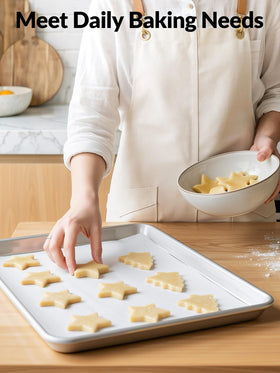 SMARTAKE disposable parchment paper simplifies cleanup after baking