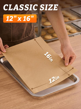 SMARTAKE non-stick parchment paper surface for easy food release