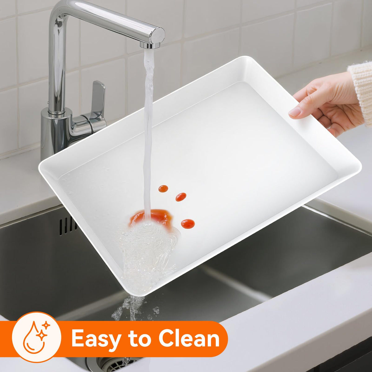 SmartTrends serving tray BPA-free material highlights safe food contact.