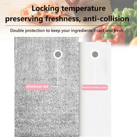 Smilco insulated liner folds neatly inside a shipping box.