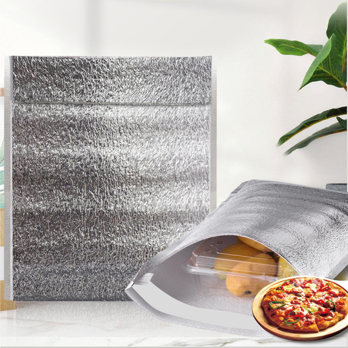 Smilco lightweight reusable insulation bag durable for repeated use.