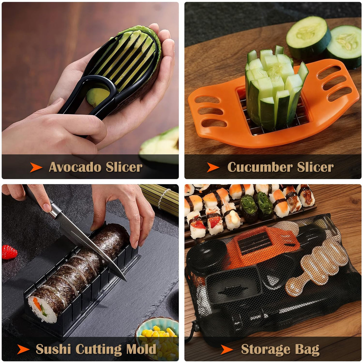 SmileTools rice ball mold yields uniform, shareable rice balls.