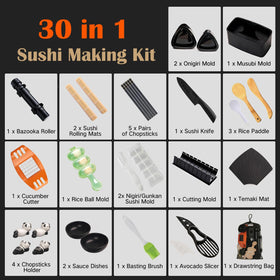 SmileTools sushi bazooka helps fill rolls quickly and evenly.
