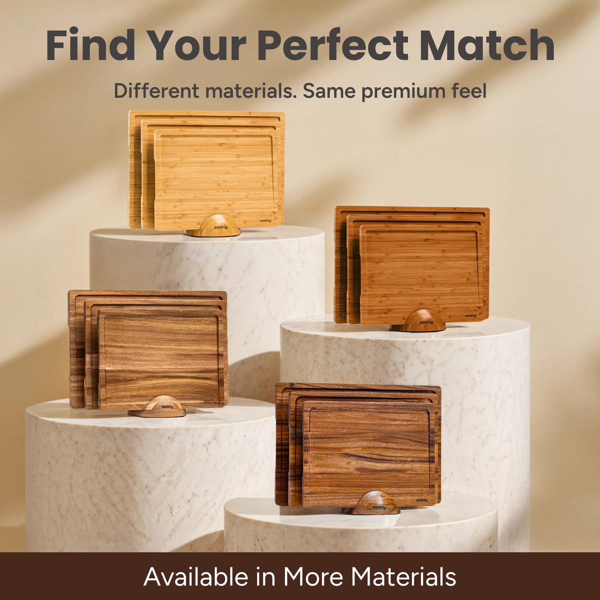 SMIRLY kitchen organizer showing easy access and tidy storage of boards
