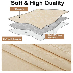 Smiry scalloped edges close-up adds a refined touch