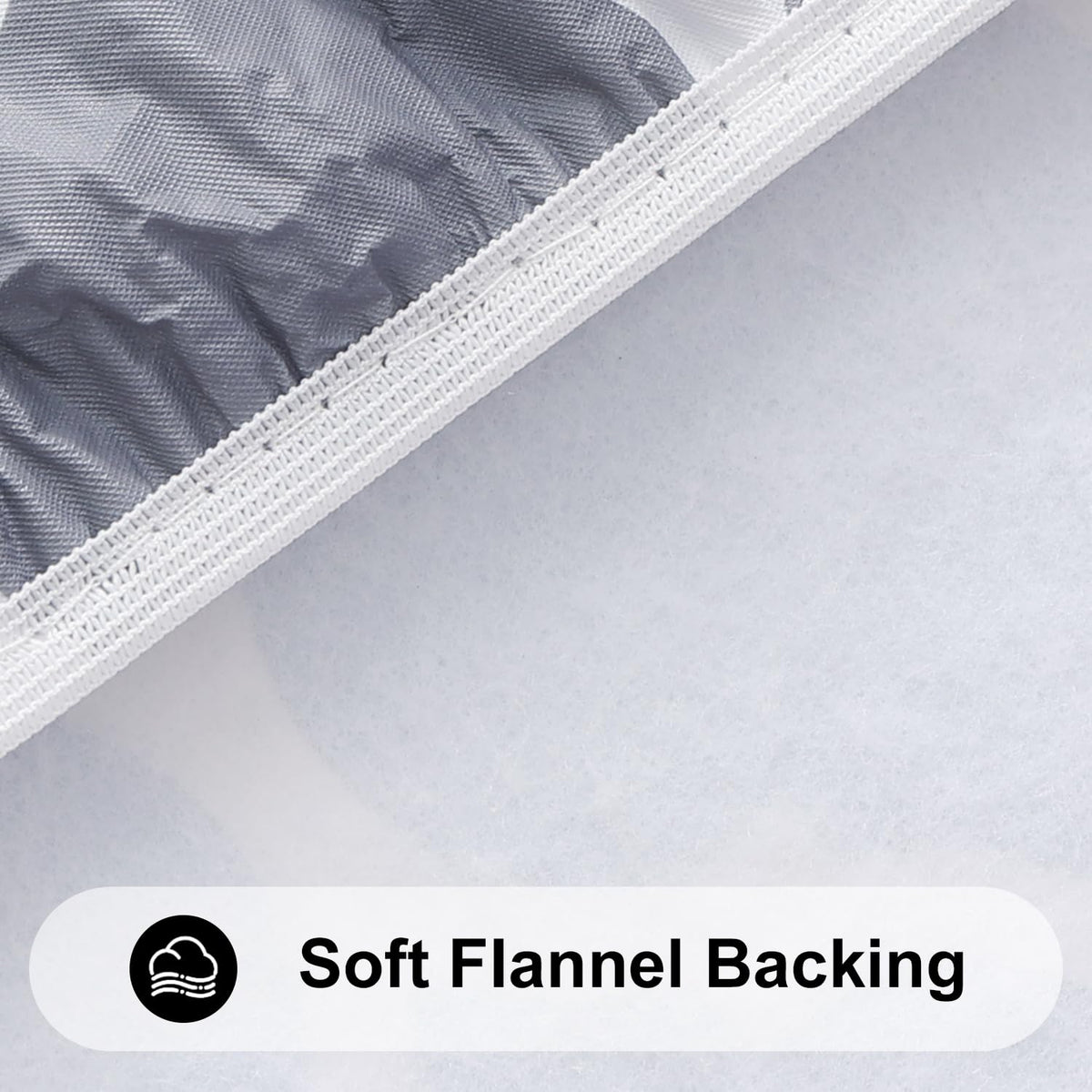 Smiry indoor-outdoor tablecloth enhances any dining setup.