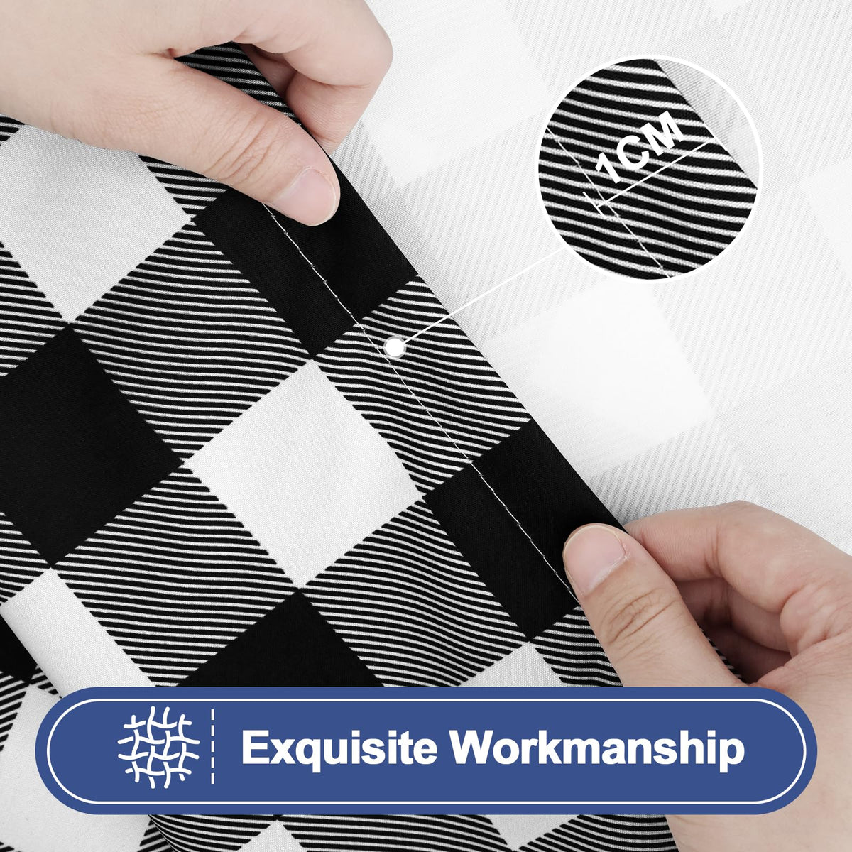 Smiry durable polyester fabric resists tearing through frequent outdoor use.