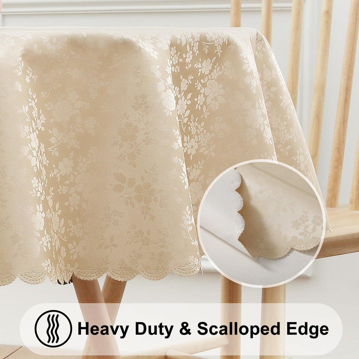 Smiry waterproof PU layer protects surfaces during meals and spills.